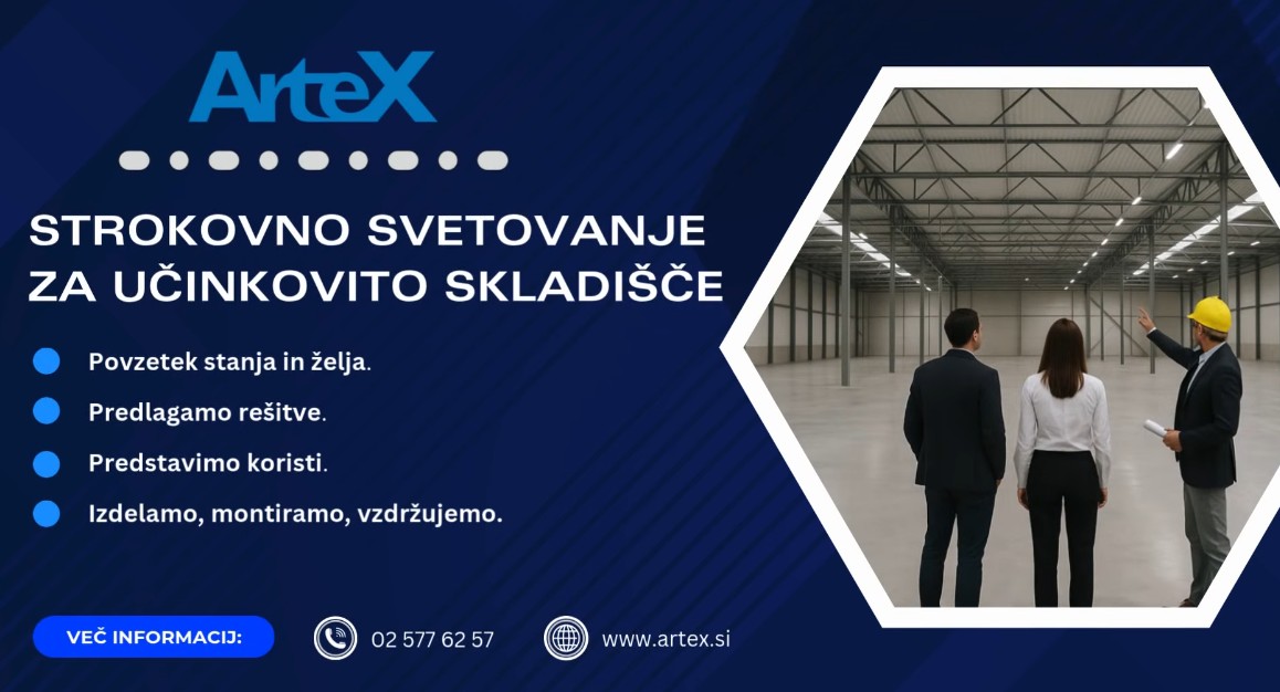 Učinkovite rešitve skladiščenja se začnejo s strokovnim svetovanjem  